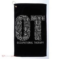 Occupational Therapy Ot Gift Occupational Therapist Gift Golf Towel thumb 0