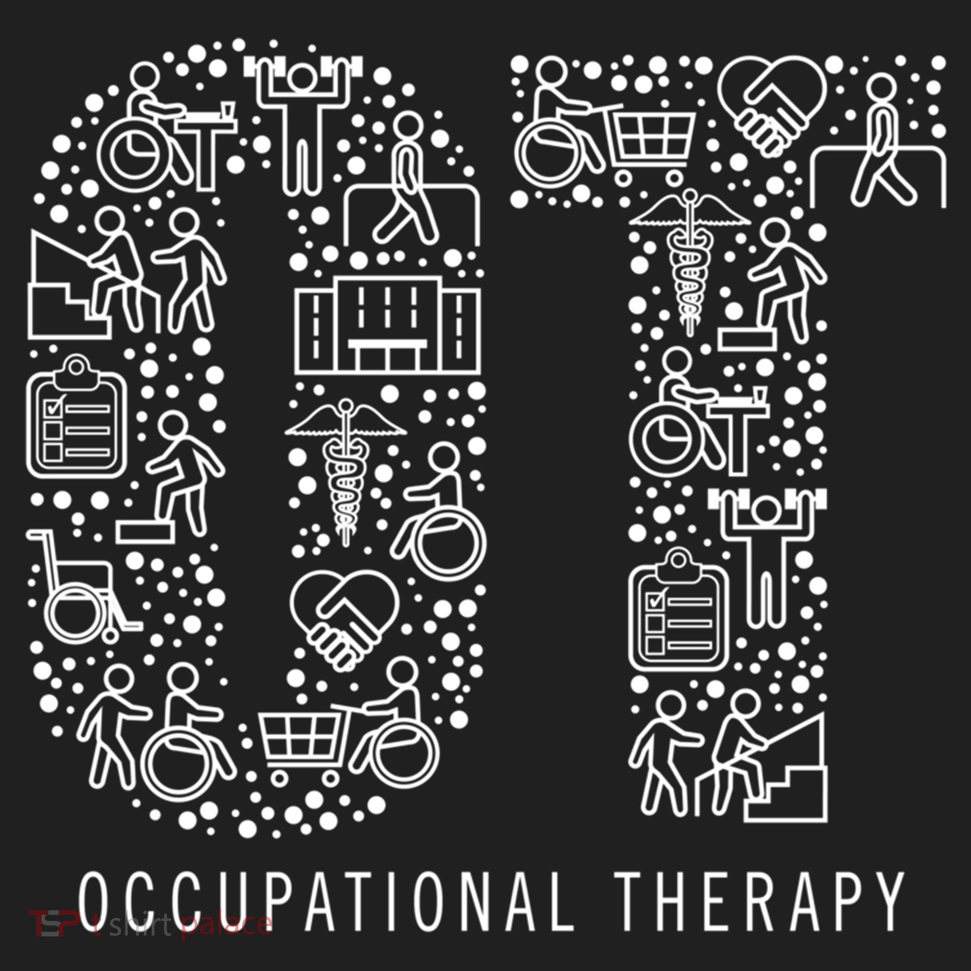 Occupational Therapy Ot Gift Occupational Therapist Gift Golf Towel