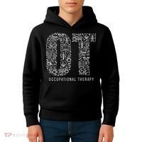 Occupational Therapy Ot Gift Occupational Therapist Gift Kids Hoodie thumb 4