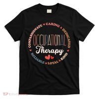 Occupational Therapy OT Therapist OT Month Groovy T-Shirt thumb 0