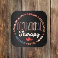 Occupational Therapy OT Therapist OT Month Groovy Coaster thumb 0