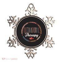 Occupational Therapy OT Therapist OT Month Groovy Ornament thumb 0