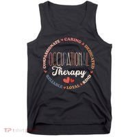 Occupational Therapy OT Therapist OT Month Groovy Tank Top thumb 0