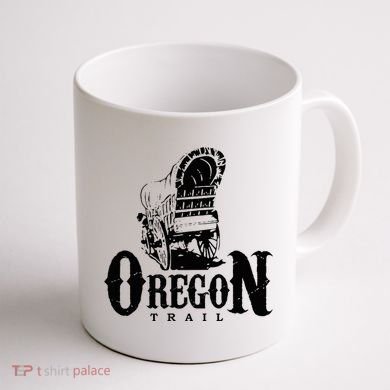 Oregon Trail Coffee Mug back