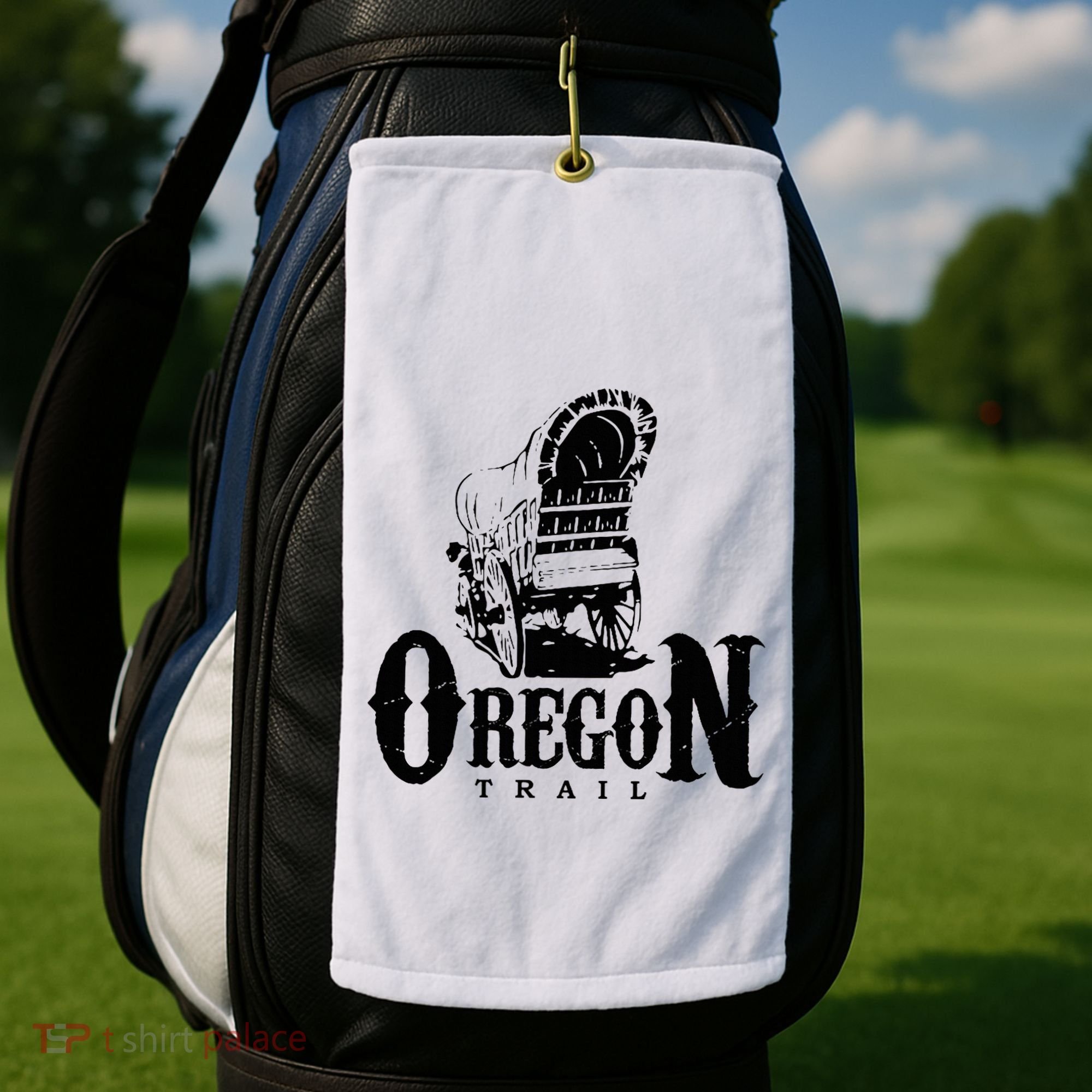 Oregon Trail Golf Towel