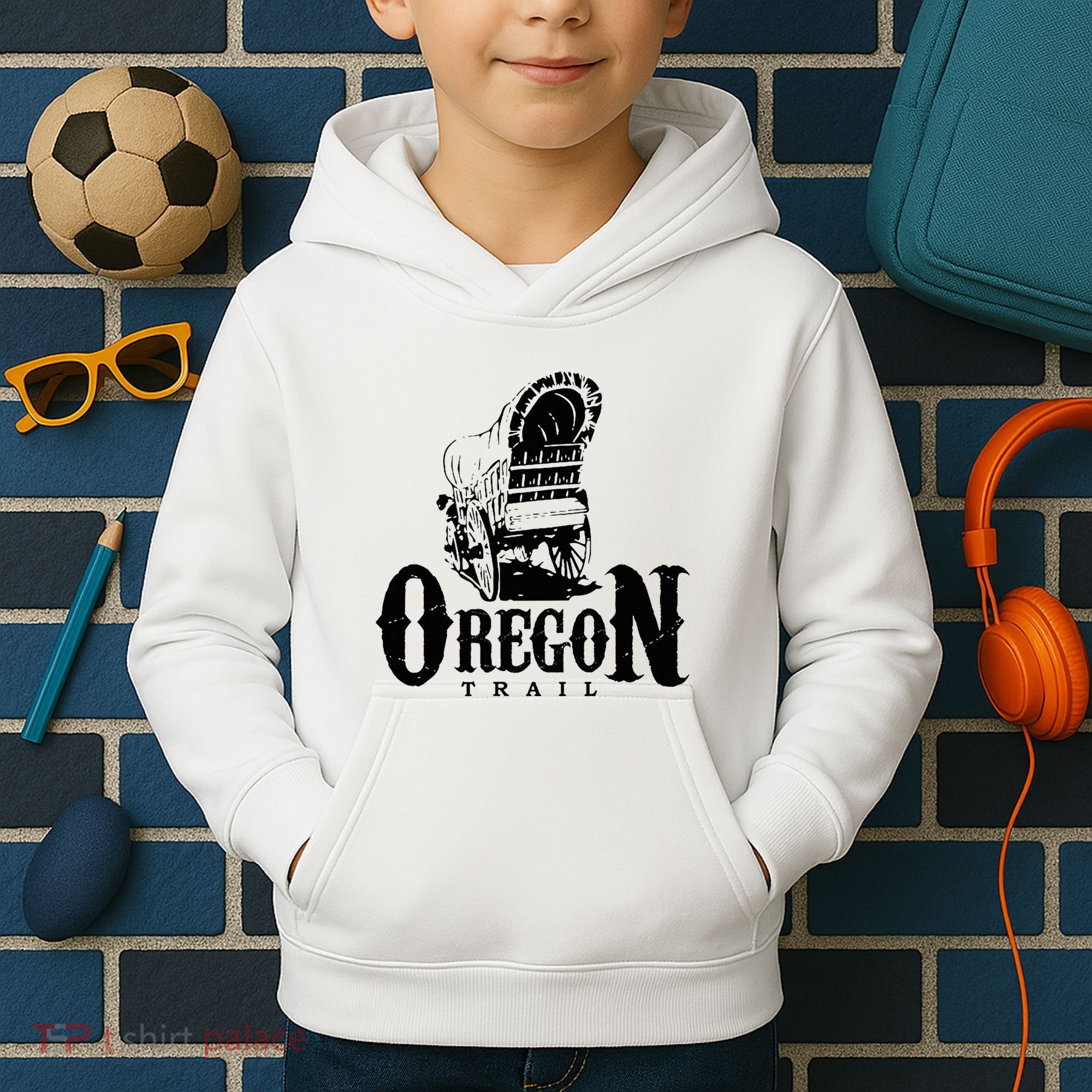 Oregon Trail Kids Hoodie