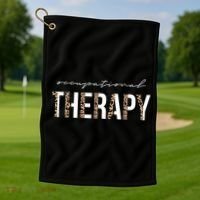 Occupational Therapist Ot Occupational Therapy Great Gift Golf Towel thumb 1