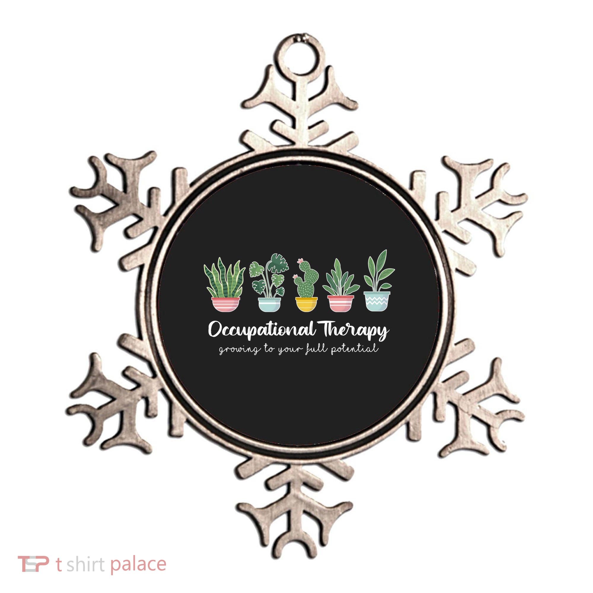 Occupational Therapy Pediatric Therapist Ot Month Cute Plant Great Gift Ornament