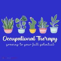 Occupational Therapy Pediatric Therapist Ot Month Cute Plant Great Gift Sweatshirt thumb 3