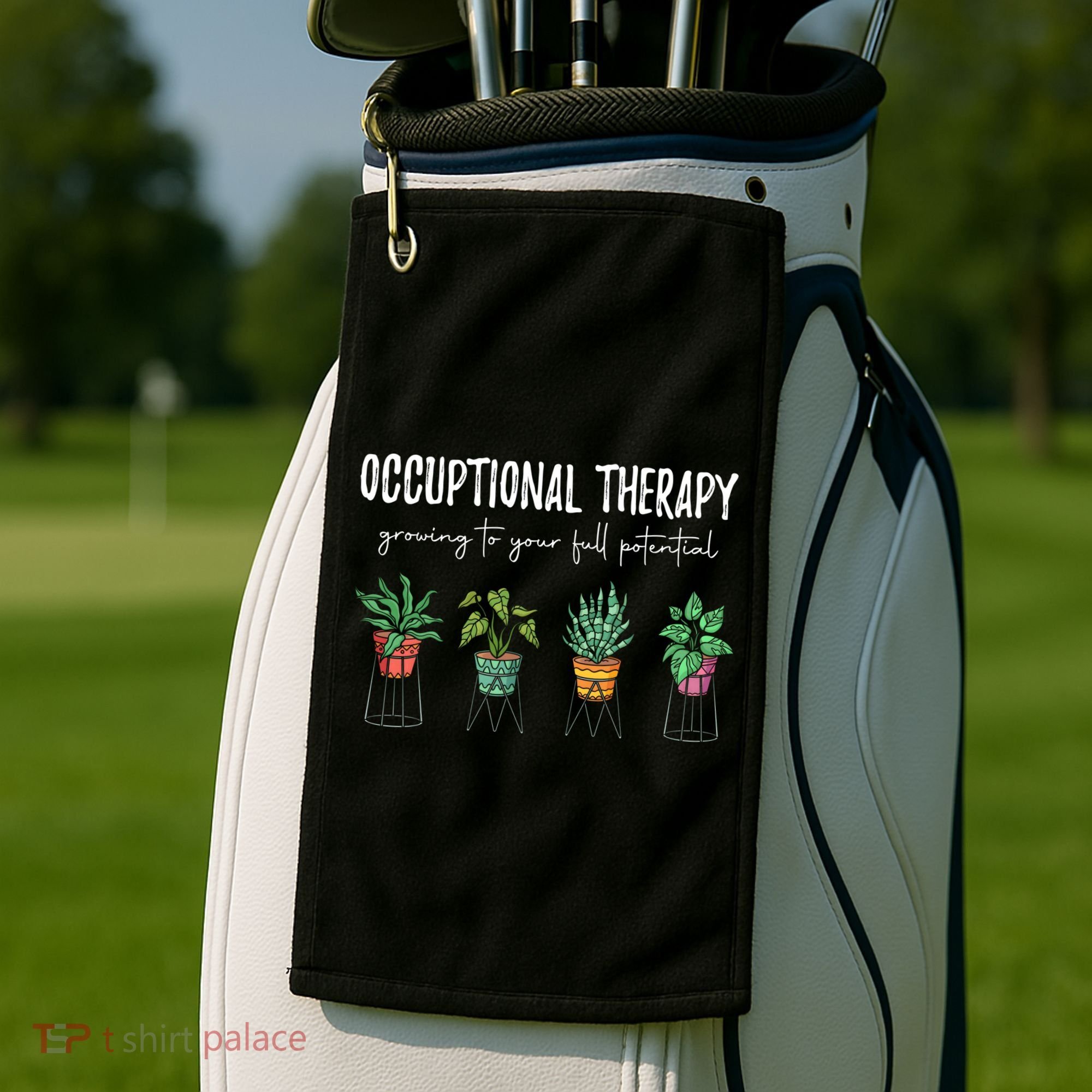 Occupational Therapy Pediatric Therapist Ot Month Gift Golf Towel