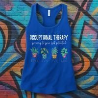 Occupational Therapy Pediatric Therapist Ot Month Gift Women's Tank Top thumb 3