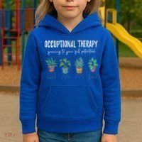 Occupational Therapy Pediatric Therapist Ot Month Gift Kids Hoodie thumb 3