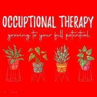 Occupational Therapy Pediatric Therapist Ot Month Gift Santa Hat thumb 1