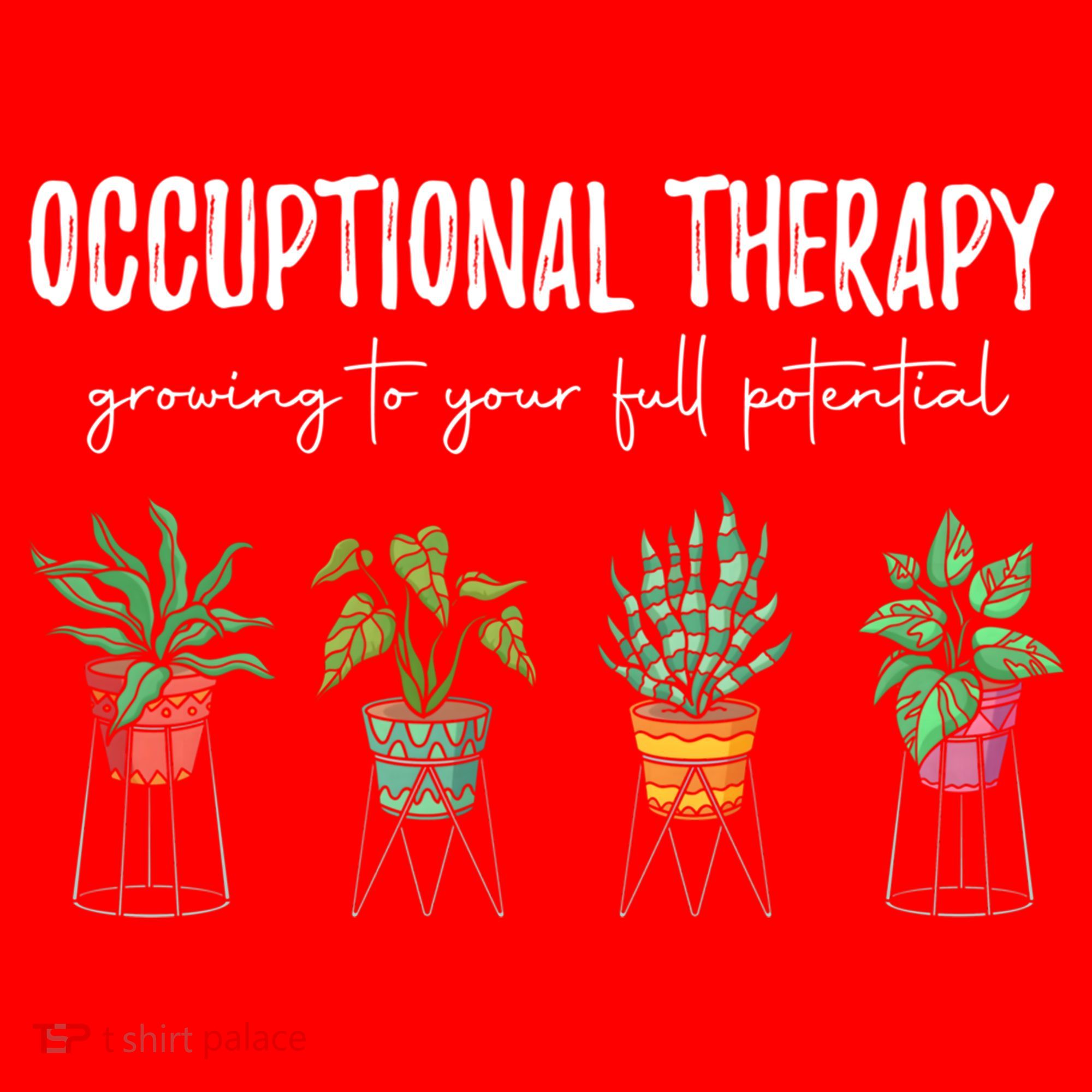 Occupational Therapy Pediatric Therapist Ot Month Gift Santa Hat