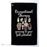 Occupational Therapy Pediatric Therapist Ot Month Cute Gift Golf Towel thumb 0