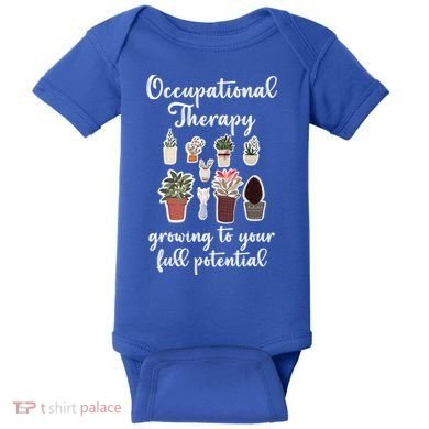 Occupational Therapy Pediatric Therapist Ot Month Cute Gift Baby Bodysuit