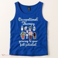 Occupational Therapy Pediatric Therapist Ot Month Cute Gift Tank Top thumb 2