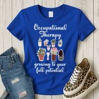 Occupational Therapy Pediatric Therapist Ot Month Cute Gift Women's T-Shirt thumb 3