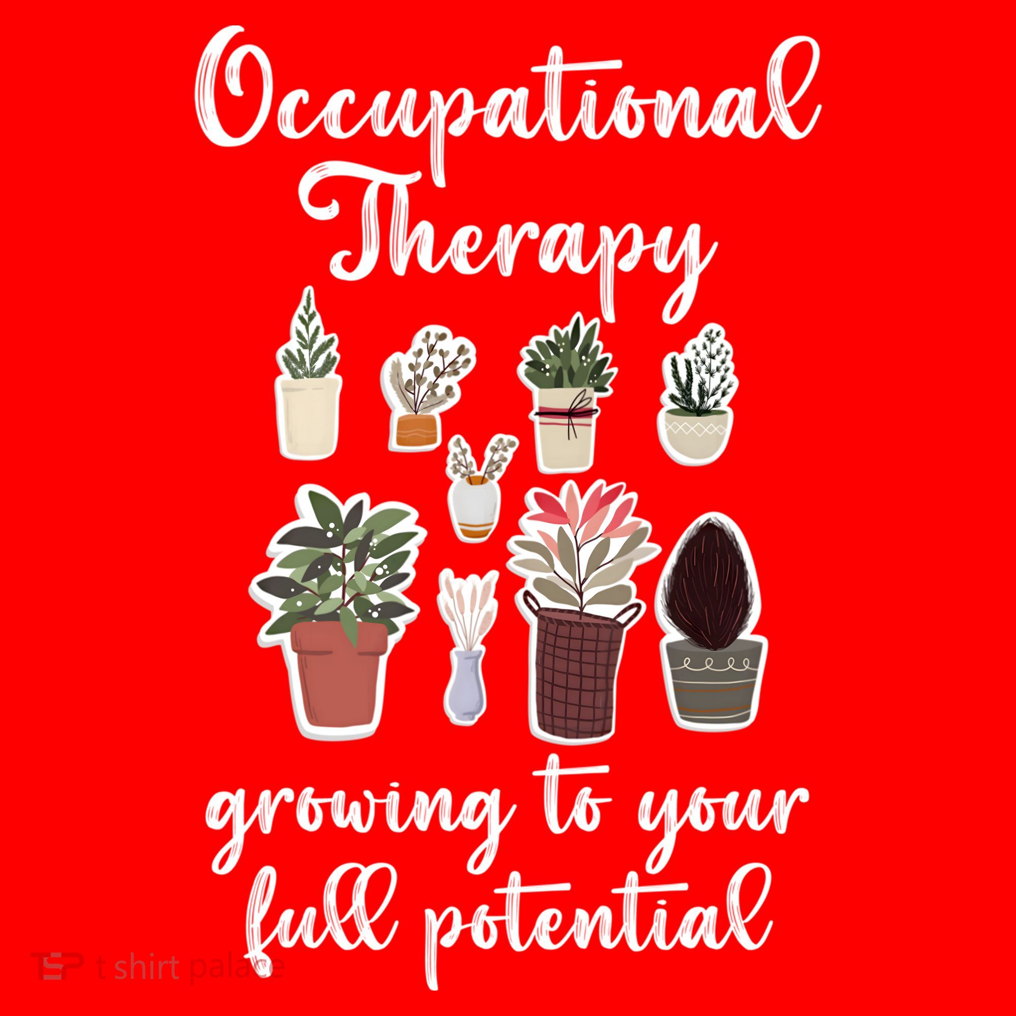 Occupational Therapy Pediatric Therapist Ot Month Cute Gift Santa Hat