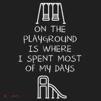 On The Playground Is Where I Spend Most My Days Beanie thumb 2
