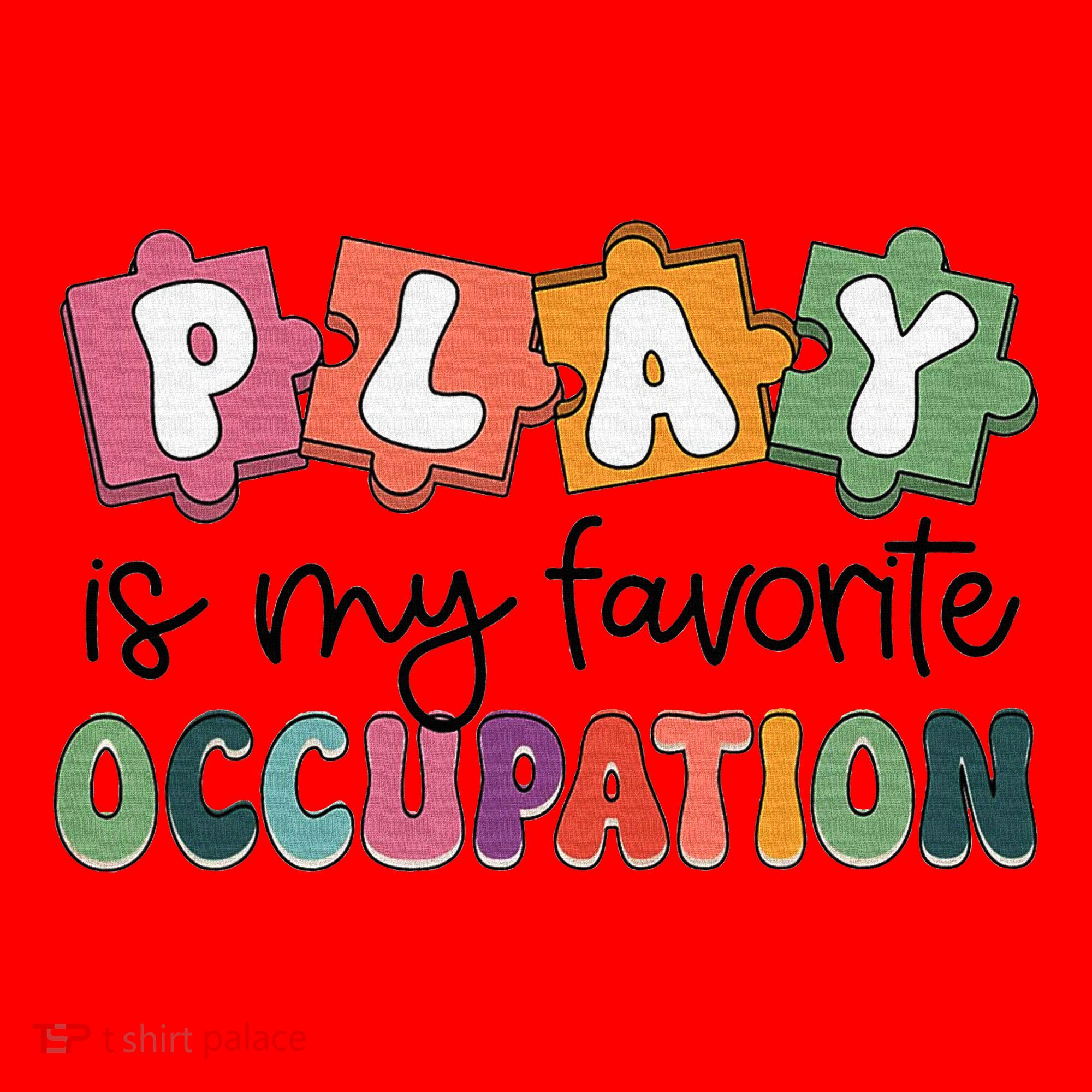 Occupational Therapy Play Is My Favorite Occupation Ot Fine Santa Hat
