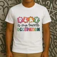 Occupational Therapy Play Is My Favorite Occupation Ot Fine T-Shirt thumb 3