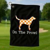 On The Prowl Gift For Animal Lover Golf Towel thumb 1