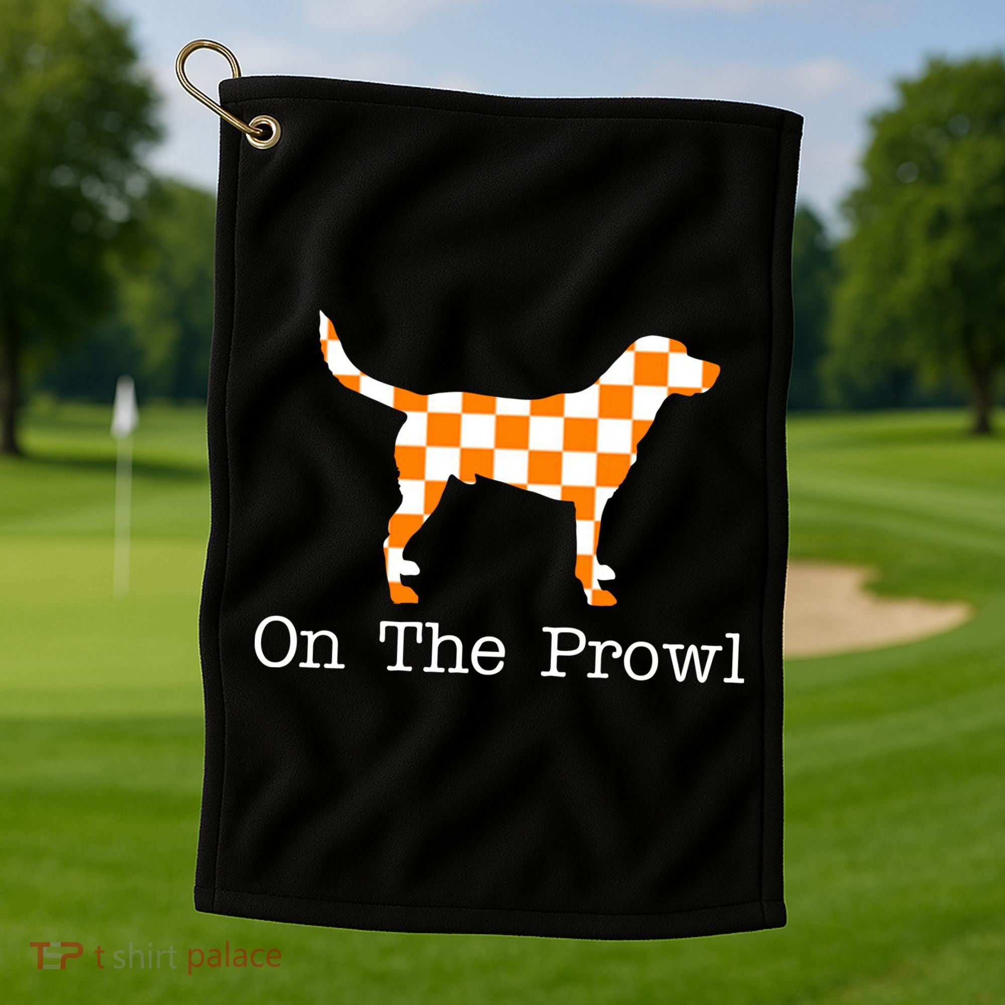 On The Prowl Gift For Animal Lover Golf Towel