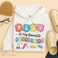 Occupational Therapy Play Is My Favorite Occupation Cool OT Hoodie thumb 4