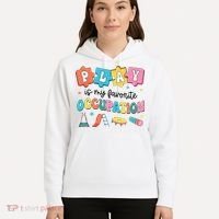 Occupational Therapy Play Is My Favorite Occupation Cool OT Hoodie thumb 5
