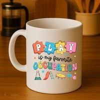 Occupational Therapy Play Is My Favorite Occupation Cool OT Coffee Mug thumb 4