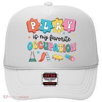 Occupational Therapy Play Is My Favorite Occupation Cool OT Hat thumb 0
