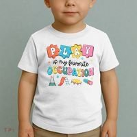 Occupational Therapy Play Is My Favorite Occupation Cool OT Toddler T-Shirt thumb 2
