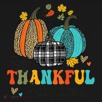 One Thankful Principal School Pumpkins Thanksgiving Fall Bucket Hat thumb 4
