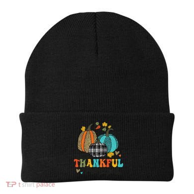 One Thankful Principal School Pumpkins Thanksgiving Fall Beanie