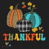One Thankful Principal School Pumpkins Thanksgiving Fall Beanie thumb 2
