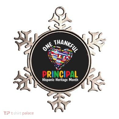 One Thankful Principal Hispanic Heritage Month Countries Ornament