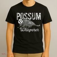 Opossum T Possum Whisperer I Love Possums T-Shirt thumb 3