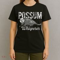 Opossum T Possum Whisperer I Love Possums T-Shirt thumb 4