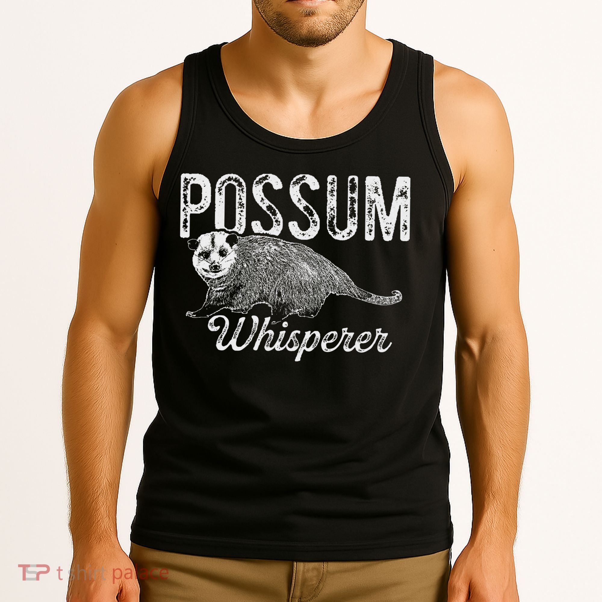 Opossum T Possum Whisperer I Love Possums Tank Top
