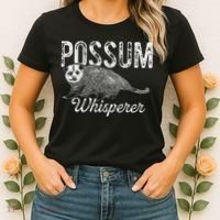 Opossum T Possum Whisperer I Love Possums Women's T-Shirt thumb 2