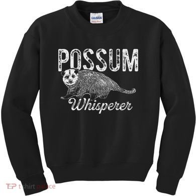 Opossum T Possum Whisperer I Love Possums Kids Sweatshirt