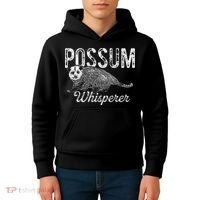 Opossum T Possum Whisperer I Love Possums Kids Hoodie thumb 4