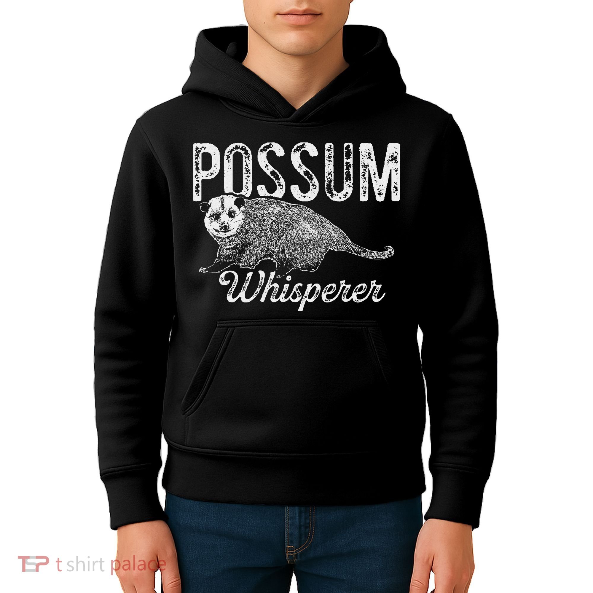 Opossum T Possum Whisperer I Love Possums Kids Hoodie