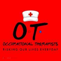 Occupational Therapists Risking Our Lives Everyday Santa Hat thumb 1