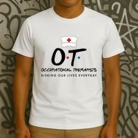 Occupational Therapists Risking Our Lives Everyday T-Shirt thumb 3