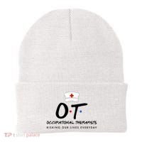Occupational Therapists Risking Our Lives Everyday Beanie thumb 0