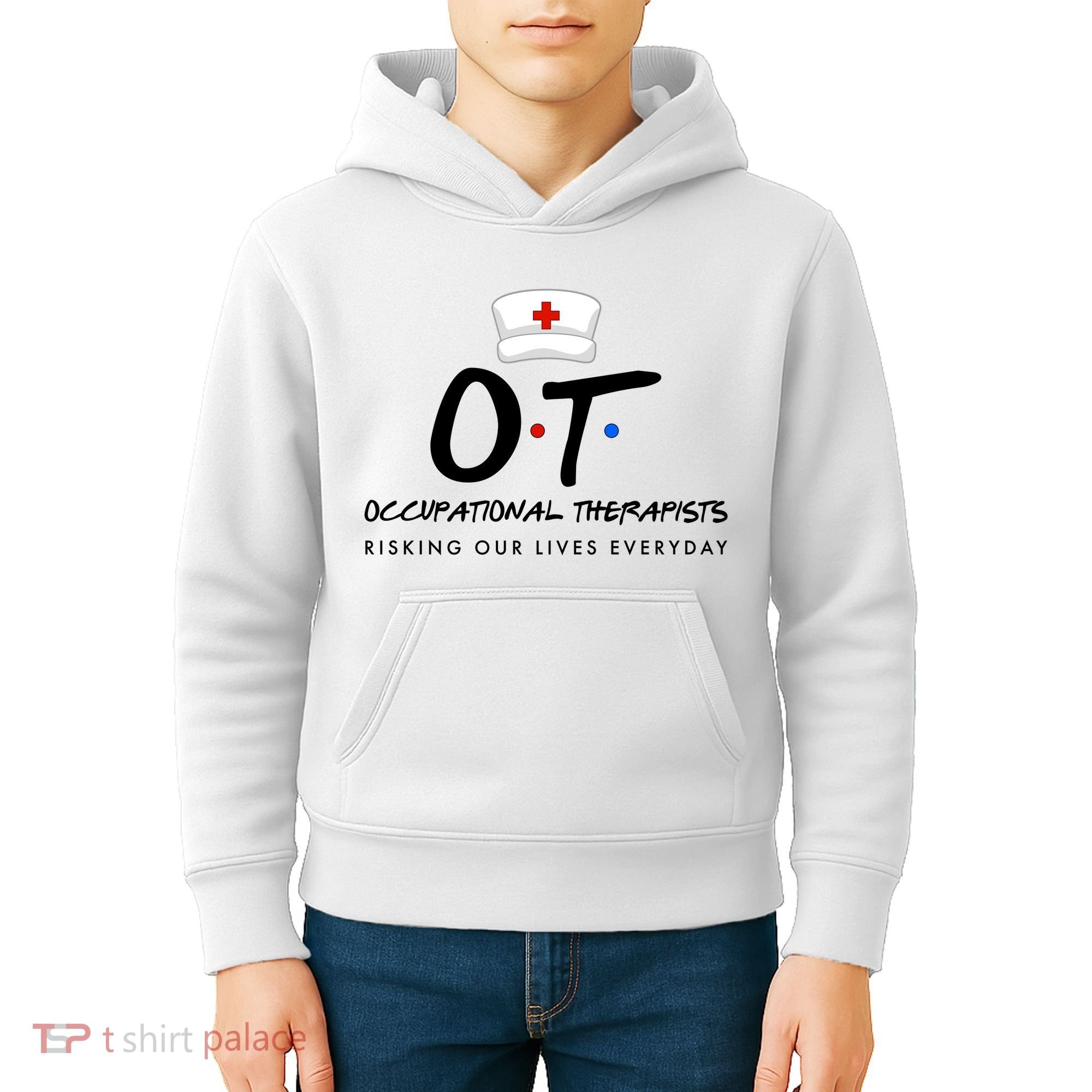 Occupational Therapists Risking Our Lives Everyday Kids Hoodie