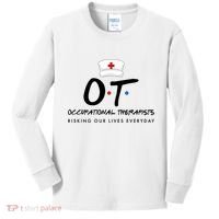 Occupational Therapists Risking Our Lives Everyday Kids Long Sleeve Shirt thumb 0
