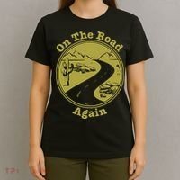 On The Road Again Vacation Camping Road Trip T-Shirt thumb 4
